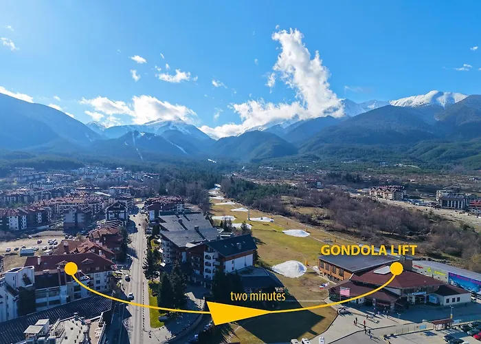 And Quiet Next To Gondola Lift. *