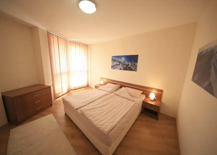 And Quiet Next To Gondola Lift. Bansko