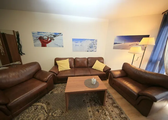 And Quiet Next To Gondola Lift. Bansko